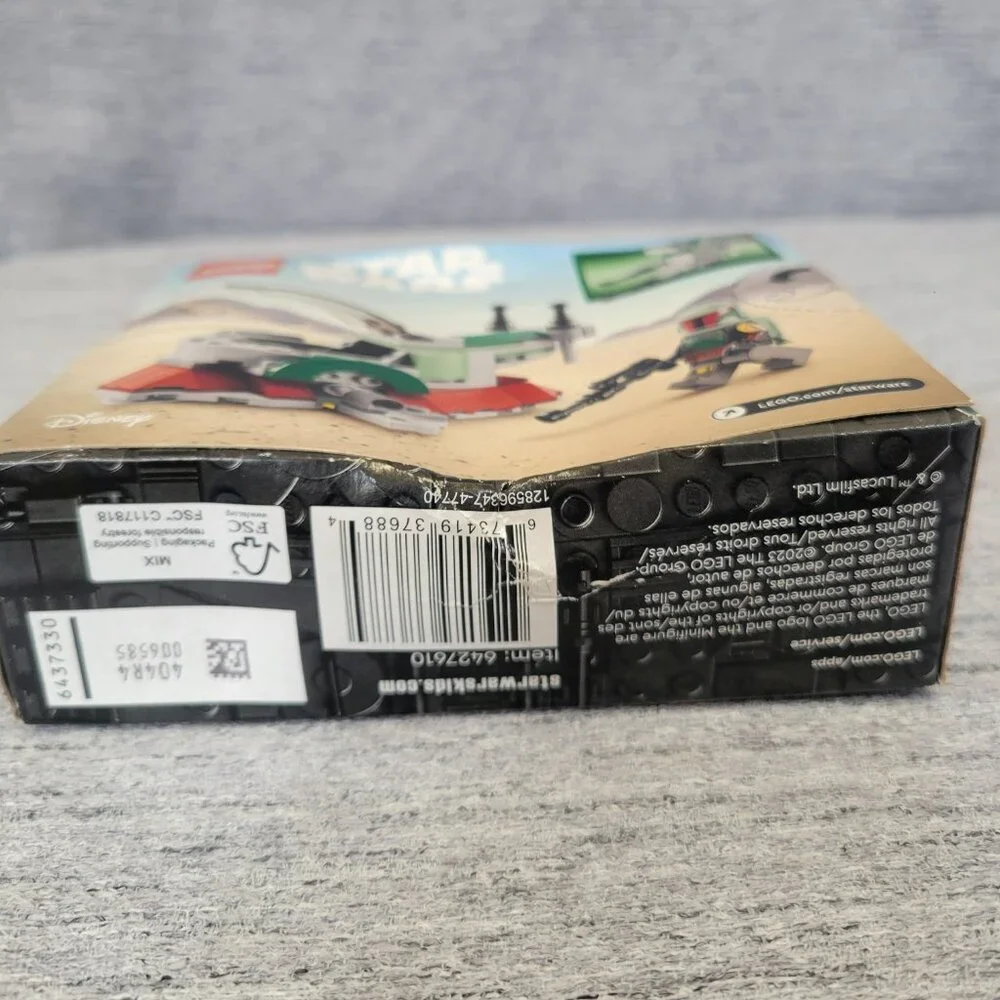 Star Wars Boba Fett's Starship Microfighter 75344